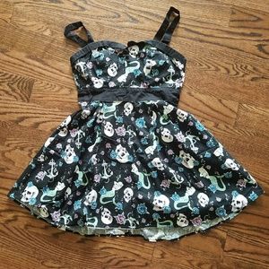Skull/Mermaid Summer Dress